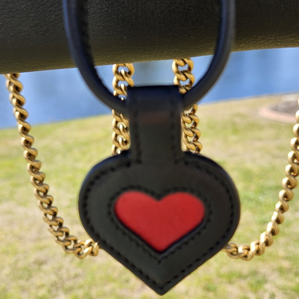 GUCCI (LNC) PEARL PEONY CHAIN BACKPACK - Picture 15 of 16